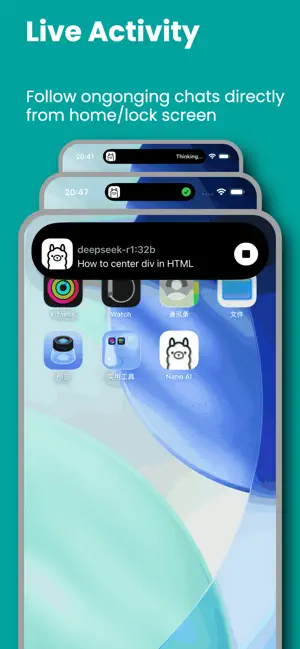 Nano AI - for Ollama iPhone screenshot 6