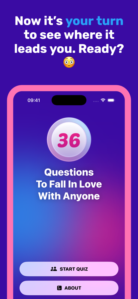 36 Questions To Fall In Love! screenshot 7