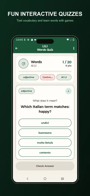 BellaLingua screenshot 1