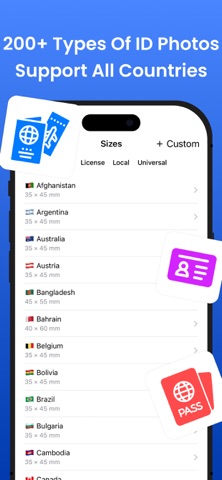 身份证照片、护照照片制作和签证照片 screenshot