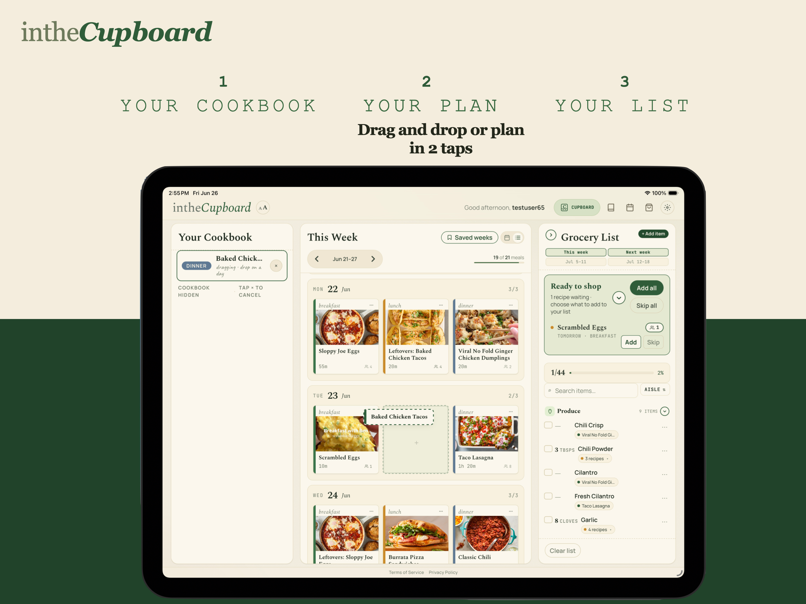In the Cupboard: Meal Planner screenshot 10
