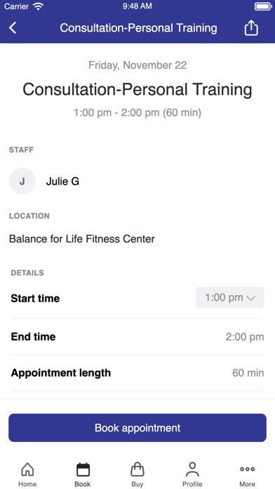 Balance for Life Fitness Screenshot