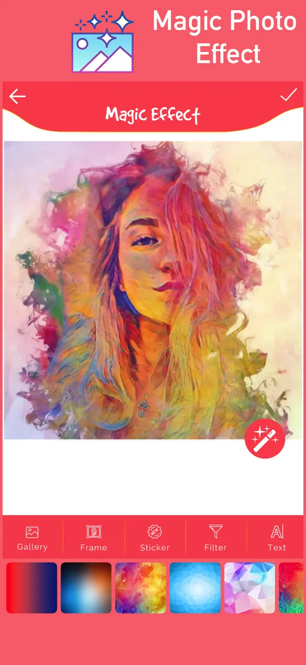 Screenshot #1 pour Magic Photo Effect - DreamPix