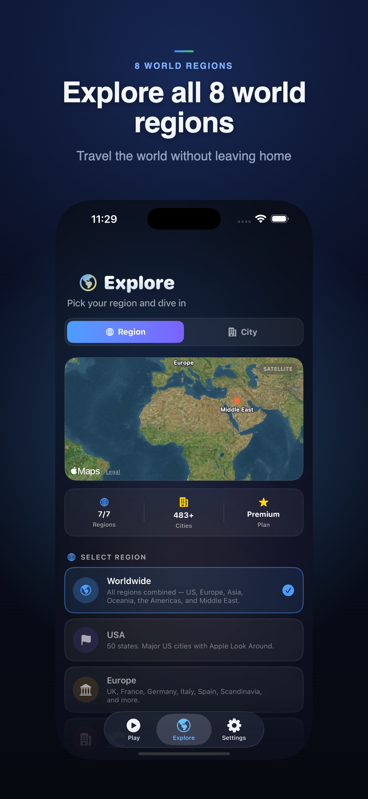 GeoExplorer AI: Map Guess Game