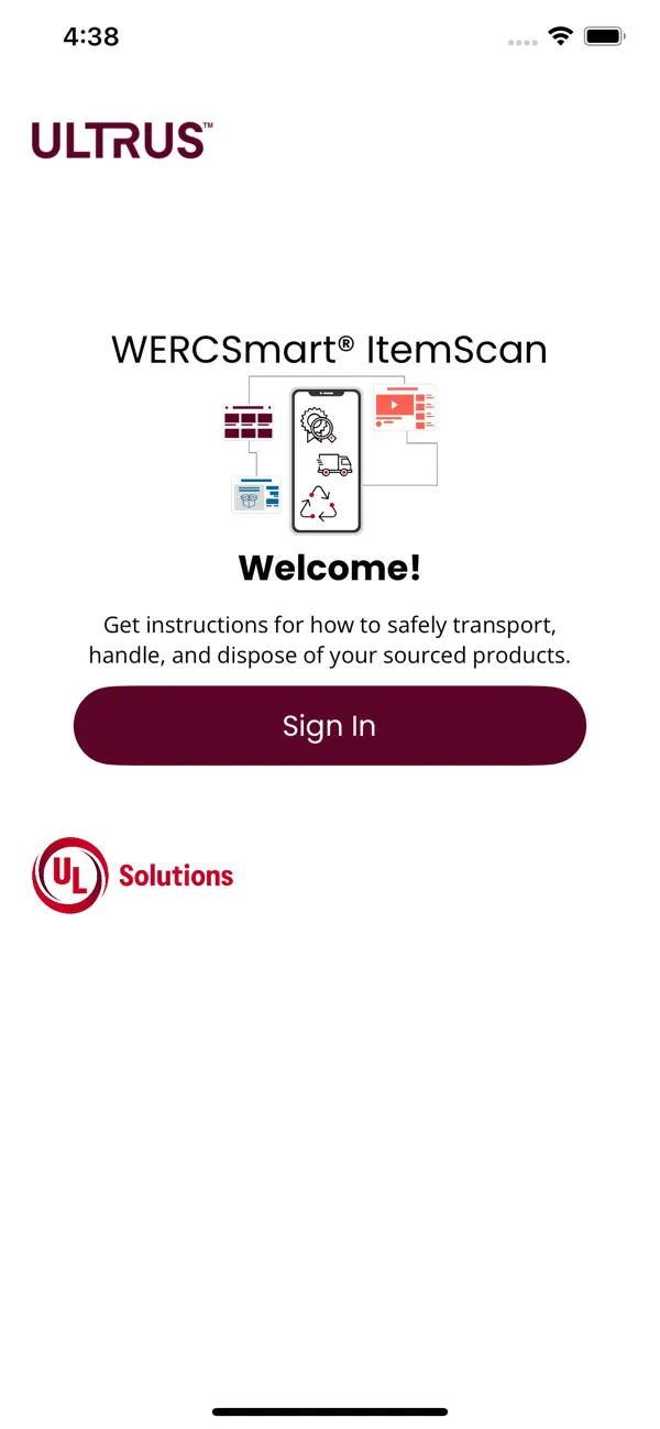 Screenshot #1 pour WERCSmart® ItemScan