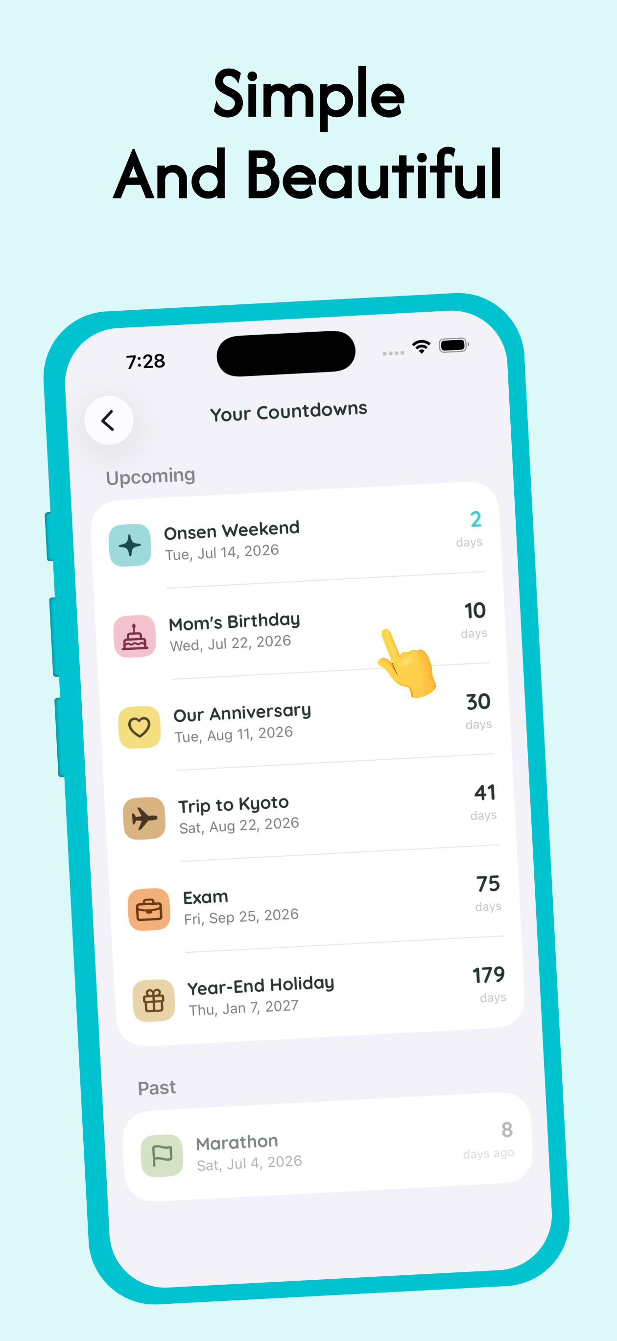 Cozy Countdown Widget: CapyDay screenshot 4