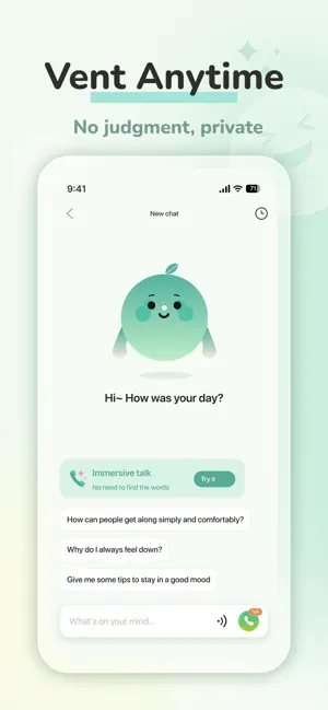 Hollo - AI Mood Journal & Vent screenshot 2