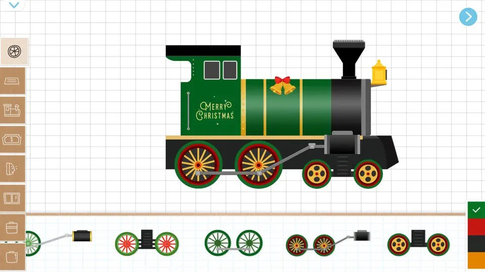 Capture d'écran de Labo Train De Noël:Jeu Enfant sur iPhone 3
