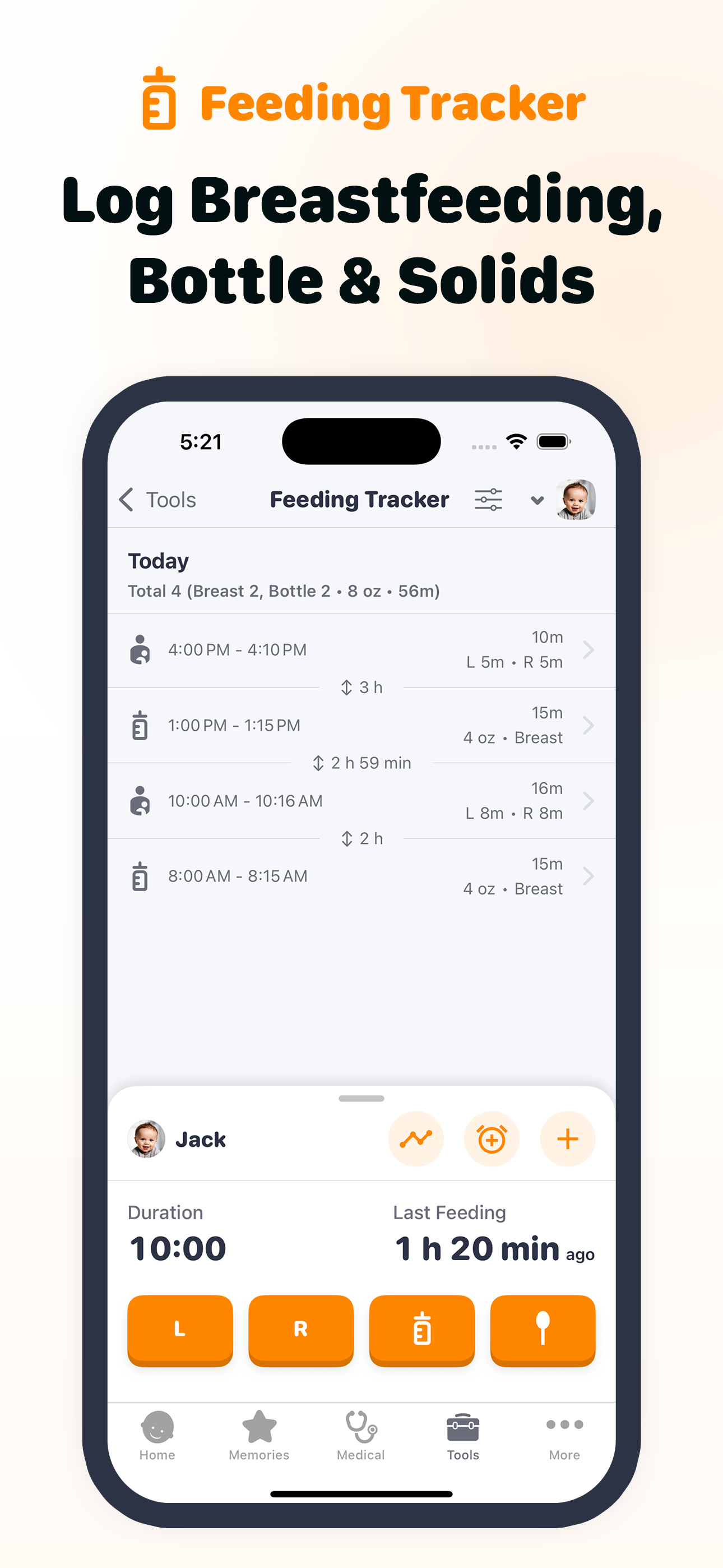 Baby Tracker & Newborn Log