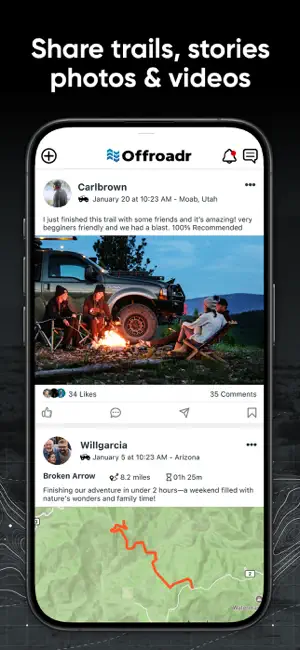 Offroadr: Plan, Track, Share screenshot 4