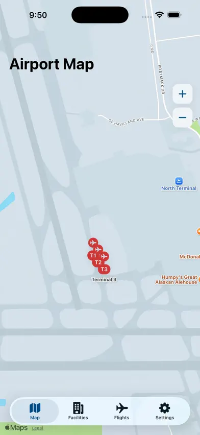 Anchorage ANC Airport screenshot 1