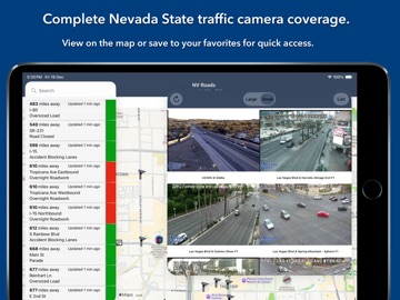 Nevada State Roads iPad screenshot
