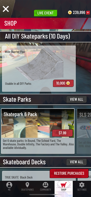 ‎True Skate Screenshot