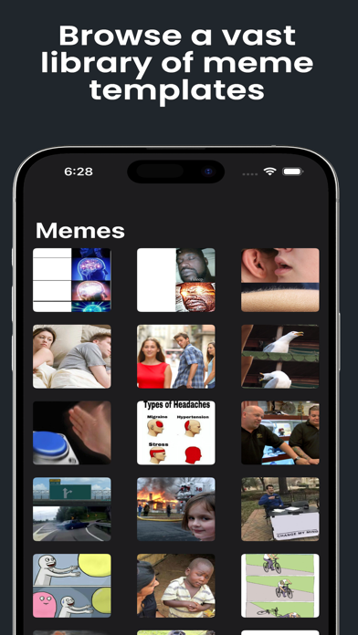 MemEdit AI - Memes Templates Screenshot