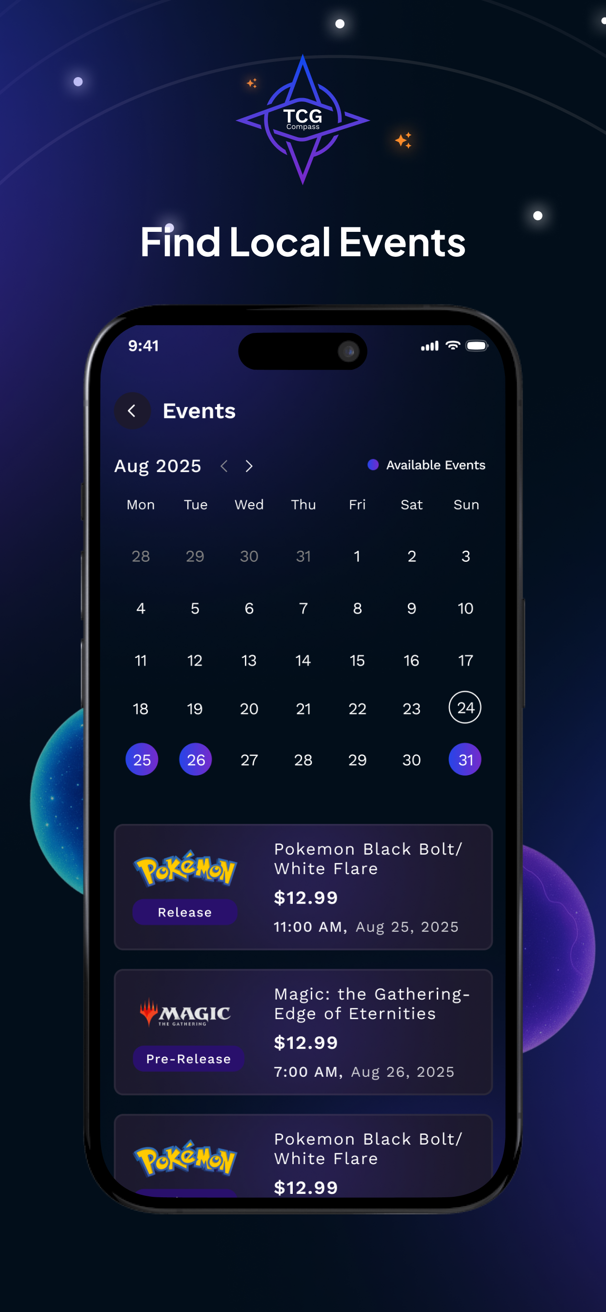 TCG Compass screenshot 5