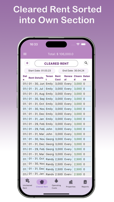 Rental:LandlordPropertyManager Screenshot