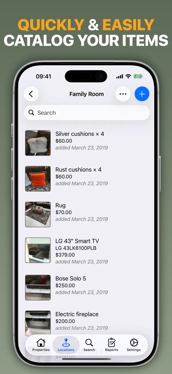 Screenshot #1 pour Home Contents