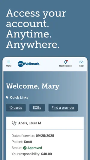 Wellmark screenshot 1