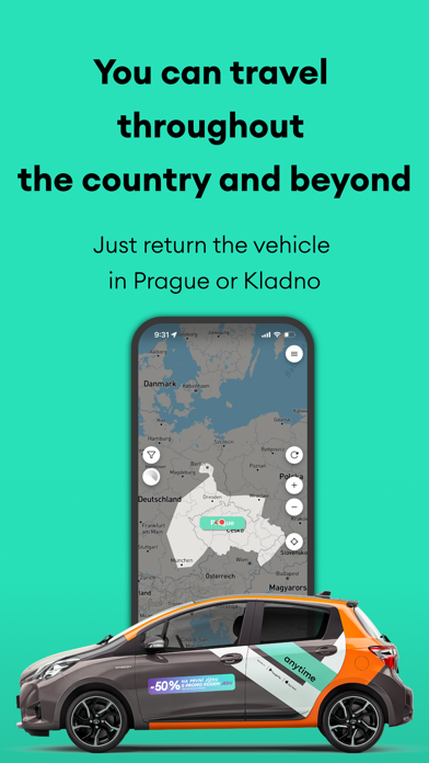 Anytime Carsharing CZ Screenshot