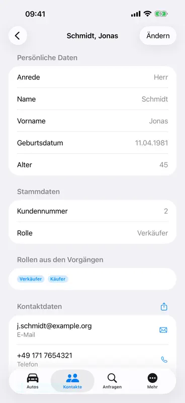 Verwaltung von Autoverkäufen screenshot 5 of 6