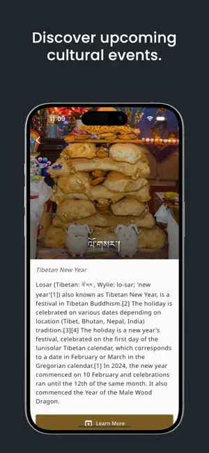 Tibetan Calendar App screenshot 2