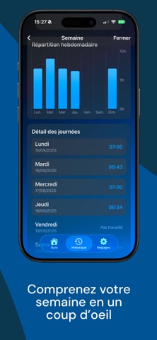 Work Timer – Suivi Heures screenshot