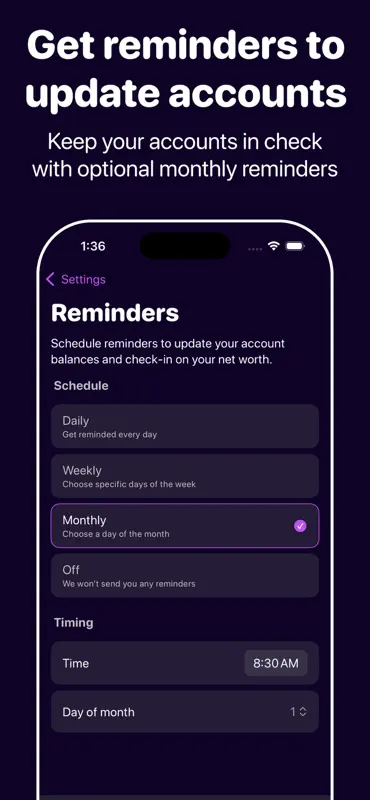 Net Worth Tracker - WealthLog screenshot 9 of 10