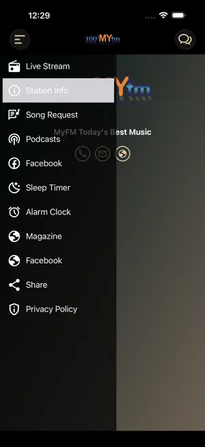 MYFM 100.7 screenshot 4