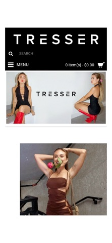 Tresser Clothing Wholesale screenshot