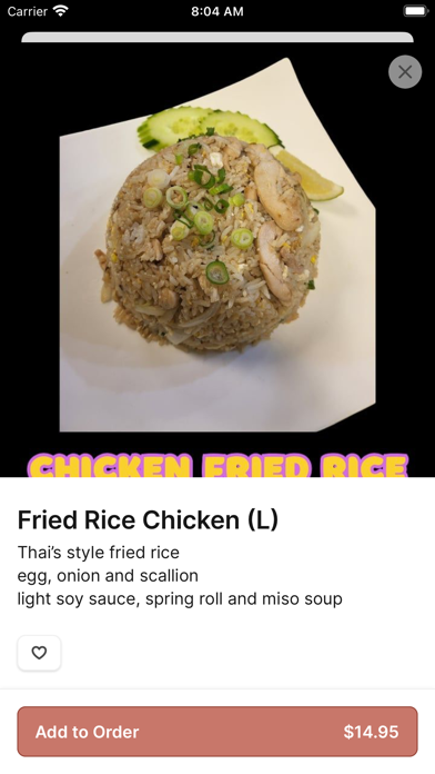 Akeno Sushi Bar iPhone screenshot 4 - Food & Drink app