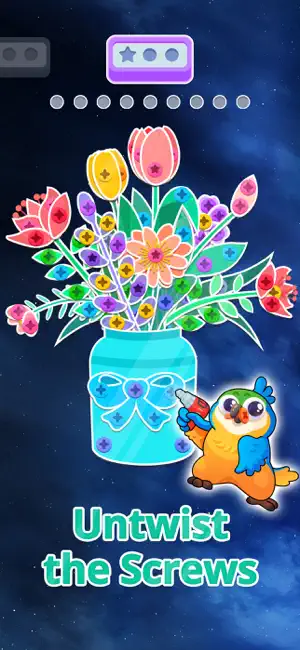 Bird Master:Logic Screw Puzzle screenshot 1