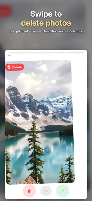 PicBroom: Swipe Photo Cleaner screenshot 1
