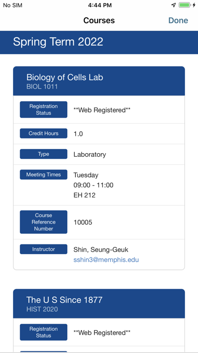 App screenshot
