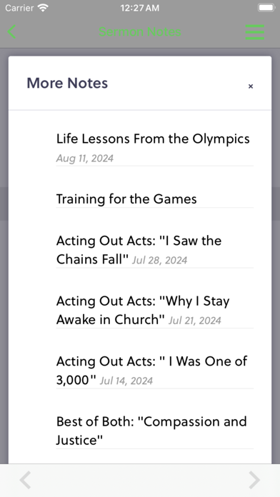 Tri-Village Christian Church Screenshot