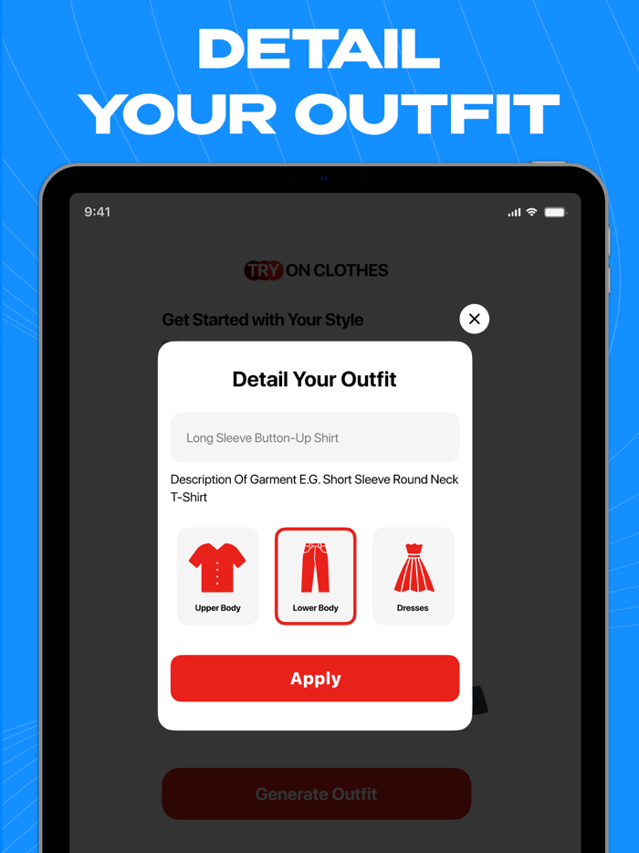 Virtual Clothes Try on Outfit