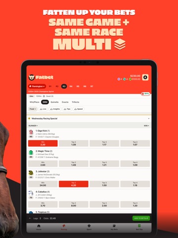 Fatbet - Online Betting App iPad screenshot 5