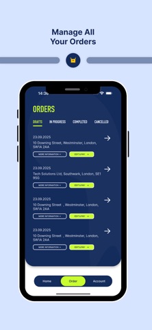 JP Logistics screenshot