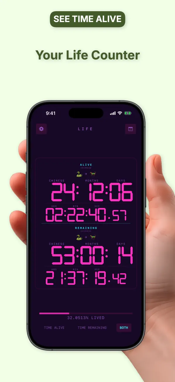 Life Timer Digital Screenshot 4