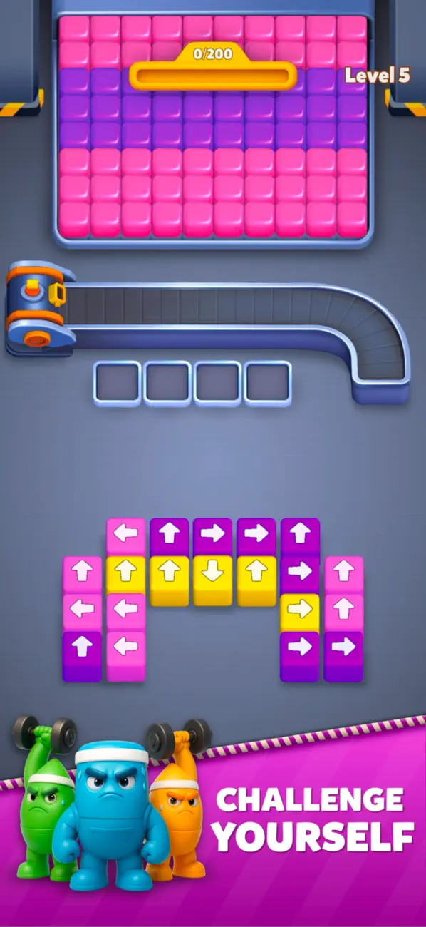 #2. Angry Blocks: Cube Blast (iOS) Av: TapNation