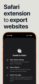 Offprint: Web to PDF & EPUB screenshot