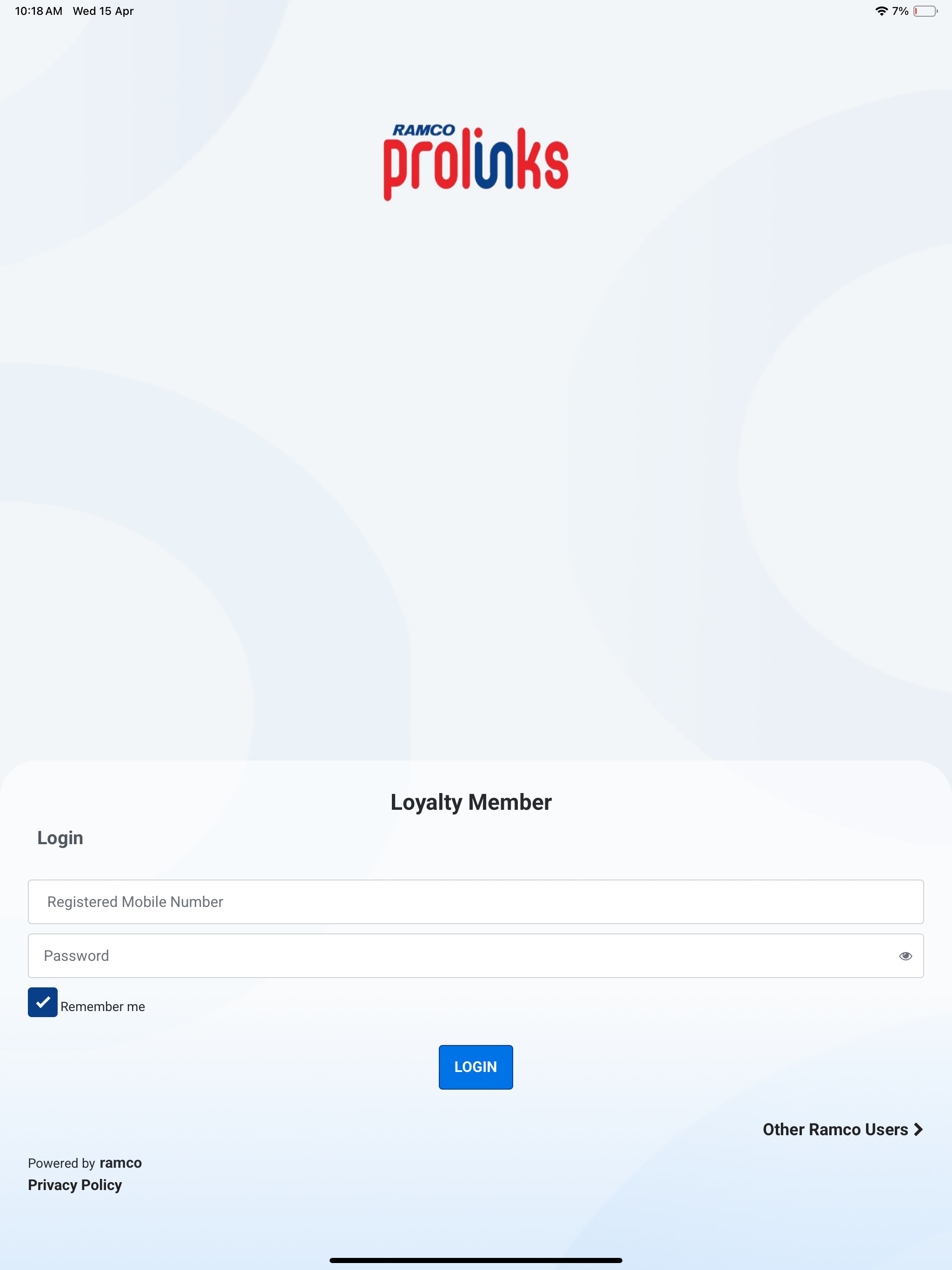 Ramco Prolinks