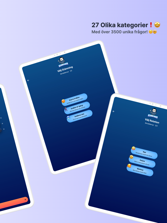 The Icebreaker Game iPad screenshot 2 - Entertainment app