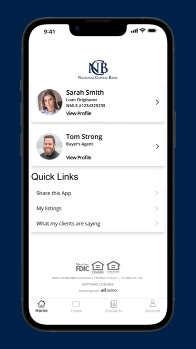 NCB Home Loan Screenshot
