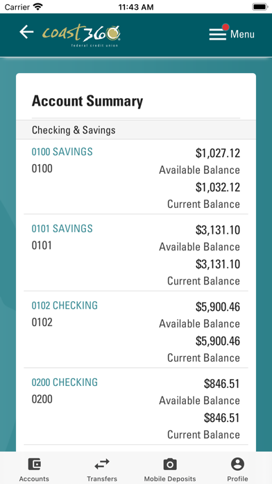 App screenshot