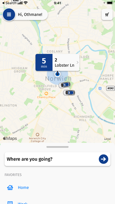 ABC Taxi Norwich Screenshot
