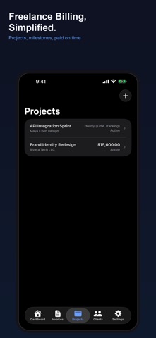 Milevo: Invoice & Time Billing Screenshot 3 of 5