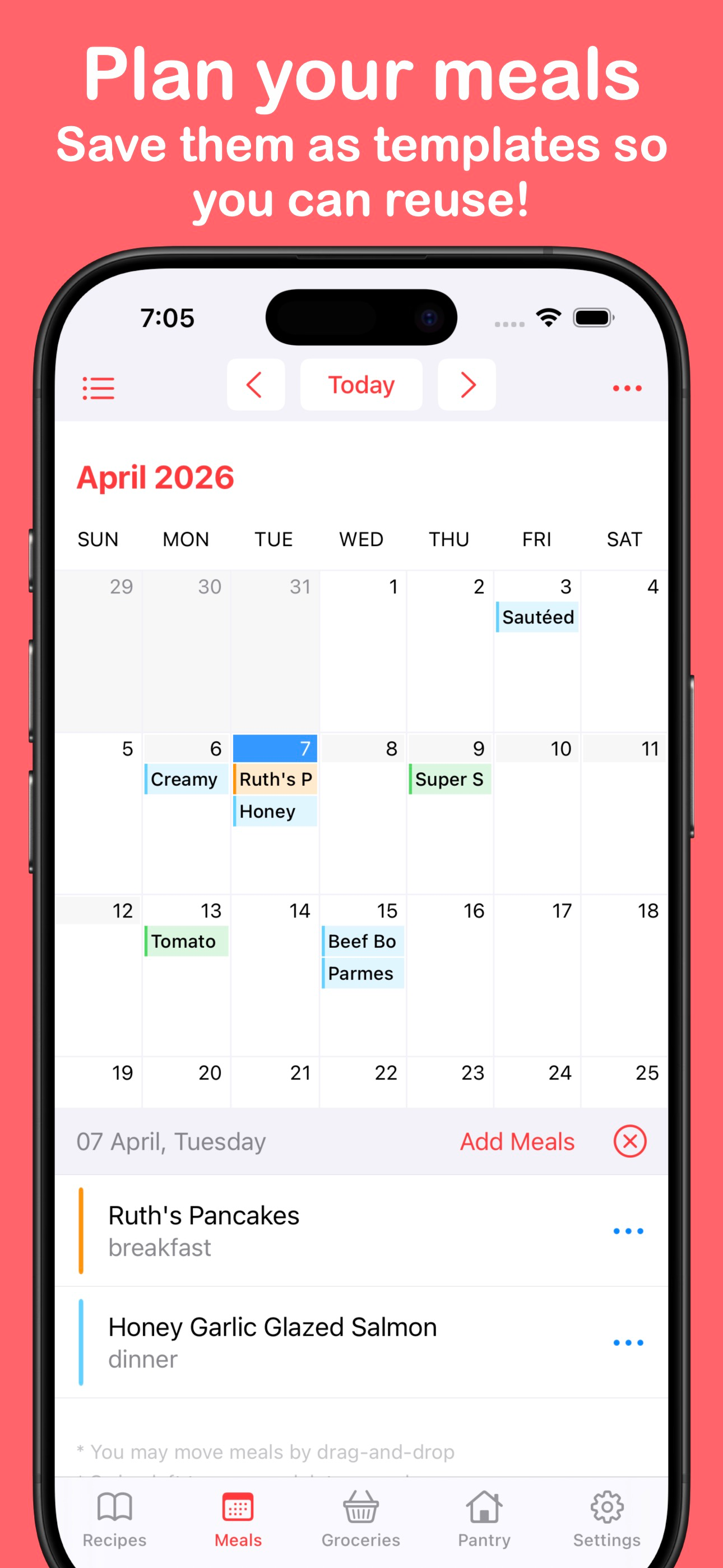 MealBoard - Meal Planner