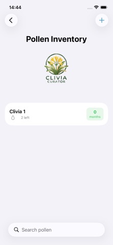 Clivia Curator screenshot
