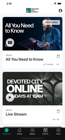 Devoted City Church Screenshot 1 of 3