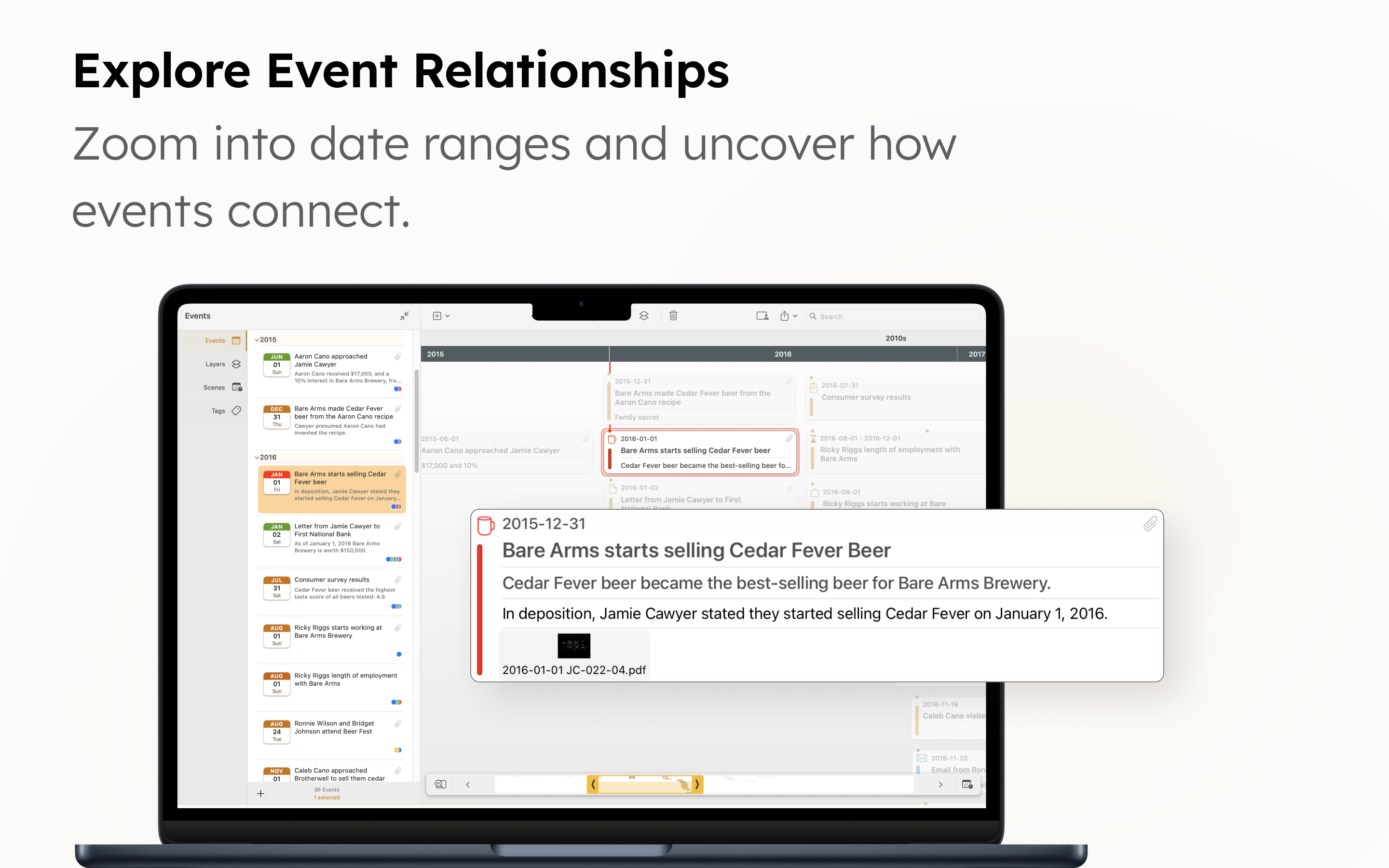 TimelinePad - Create Timelines screenshot 14